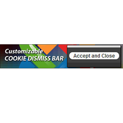 Cookie Dismiss Bar 