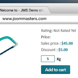 JMS Weight Related Price 