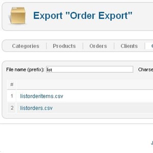 Joomshopping Import / Export: Addon Export Order CSV 