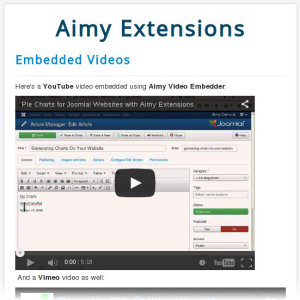 Aimy Video Embedder PRO 