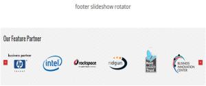 Footer slideshow rotator Pro 