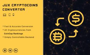 JUX Cryptocoins Converter 
