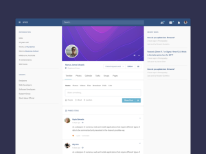 EasySocial Office Template 
