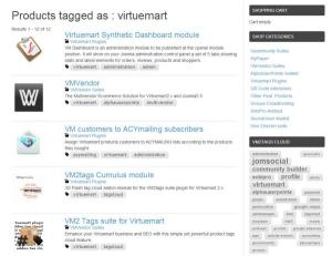 VM2tags Tagclouds for Virtuemart 