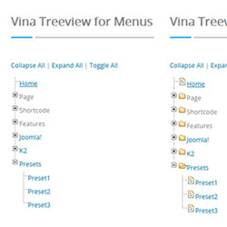 Vina Treeview for Menus 