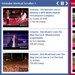 Vina Vertical Scroller for Youtube 